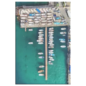 Capri's Marina Canvas Print